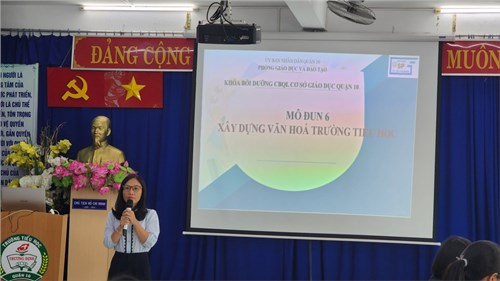 Tập huấn Cán bộ quản lý đại trà CTGDPT 2018 (Module 6) - Cấp Tiểu học