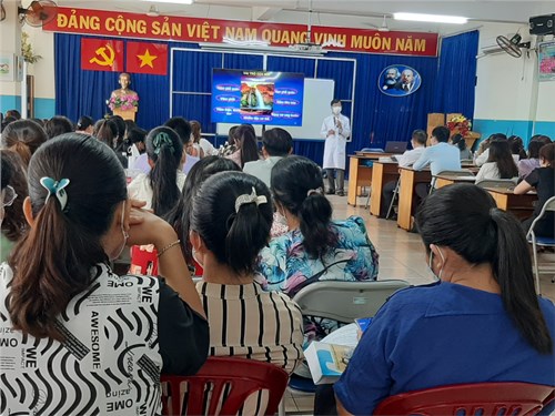 Tập huấn công tác phòng, chống dịch bệnh trong trường học