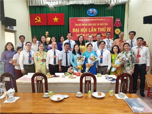 Đại hội Chi bộ Phòng Giáo dục và Đào tạo nhiệm kỳ 2020 - 2022