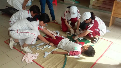 KẾ HOẠCH 
Tổ chức hội thi Chữ thập đỏ - Sơ cấp cứu khối Mầm non
Quận 11, Năm học 2017 - 2018
