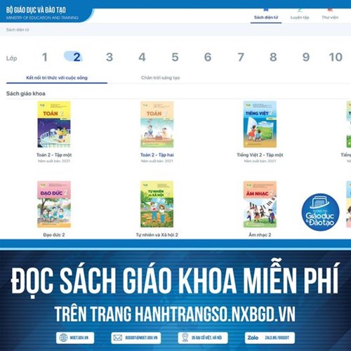 Đọc sách giáo khoa miễn phí