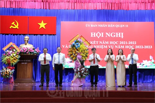 Hội nghị Tổng kết năm học 2021 – 2022 và triển khai nhiệm vụ năm học 2022 – 2023.