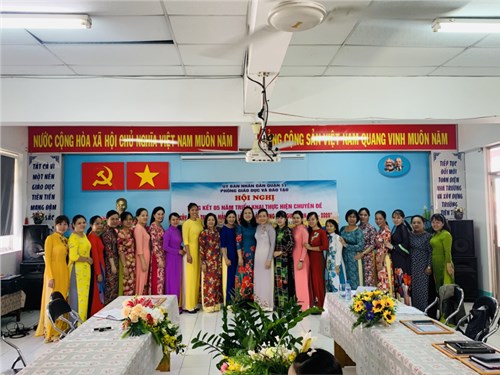 Hội nghị tổng kết 5 năm thực hiện chuyên đề “xây dựng trường mầm non lấy trẻ làm trung tâm” giai đoạn 2016 – 2020 và giao ban bậc học mầm non tháng 6/2020