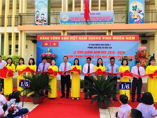 Quận 2 tưng bừng khai giảng năm học mới năm học 2019 – 2020