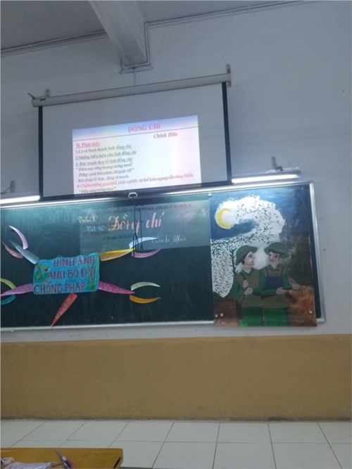 Chuyên đề môn Ngữ văn cấp quận năm học 2018-2019: “Hình ảnh anh bộ đội trong thơ ca kháng chiến chống Pháp qua tác phẩm Đồng Chí”
