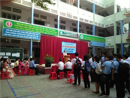 Kỳ kiểm tra khảo sát chất lượng học sinh giỏi lớp 9 vòng 1 năm học 2018-2019