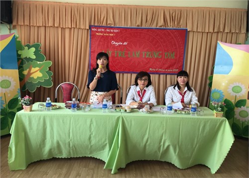 Chuyên đề:  Giáo dục lấy trẻ làm trung tâm trong tổ chức hoạt động học cho trẻ mẫu giáo  Trường Mầm Non 1