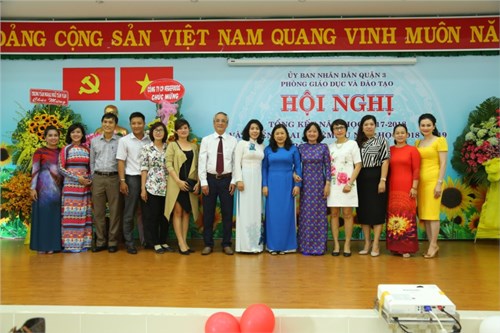 Hội nghị tổng kết bậc học mầm non năm học 2017-2018 
