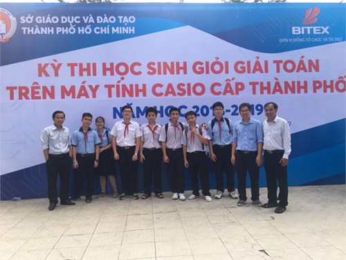 Kết quả thi HSG giải toán trên máy tính casio cấp thành phố