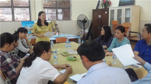 Hội thi Giáo viên tự làm đồ dùng dạy học cấp THCS năm học 2018-2019