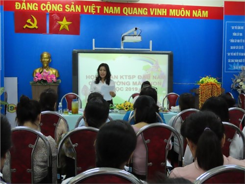 Họp đoàn kiểm tra môi trường sư phạm đầu năm học 2019-2020