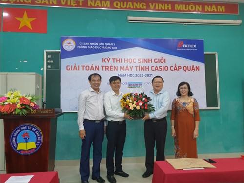 Hội thi học sinh giải toán trên máy tính cầm tay cấp Quận năm học 2020-2021