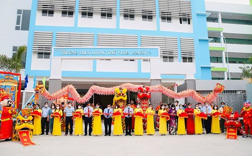Quận 3 khánh thành trường THCS ​Lương Thế Vinh (cơ sở 2)