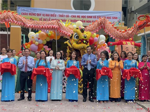 Quận 3 đưa vào sử dụng 1 trường mầm non theo chuẩn quốc gia