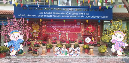 Quận 3 đã long trọng tổ chức kỳ thi học sinh giỏi lớp 9 cấp quận năm học 2022 - 2023 (vòng 2) tại Trường THCS Kiến Thiết