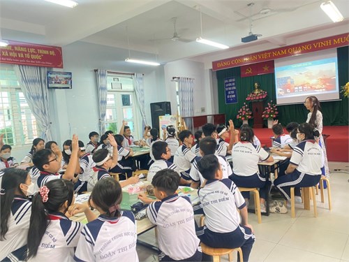 Chuyên đề  Ngành thuỷ sản ở Việt Nam  ở bộ môn Công nghệ 7 tại Trường THCS Đoàn Thị Điểm