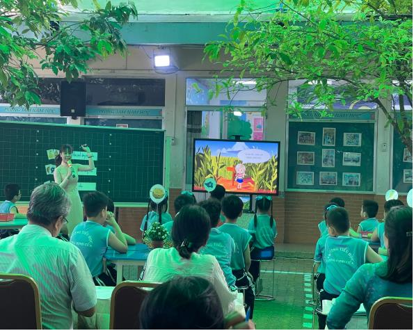 Chuyên đề: “Học tiếng Việt lớp 3 thông qua chơi” tại Trường Tiểu học Lương Định Của