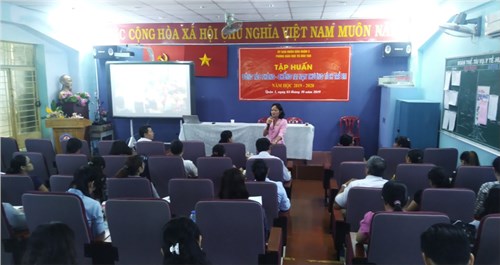 Tập huấn công tác phòng - chống tai nạn thương tích trẻ em năm học 2019 - 2020
