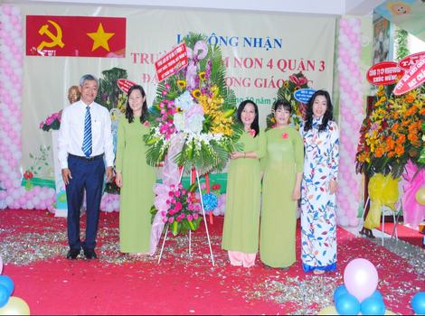 Lễ công nhận trường đạt chất lượng giáo dục - Trường Mầm Non 4