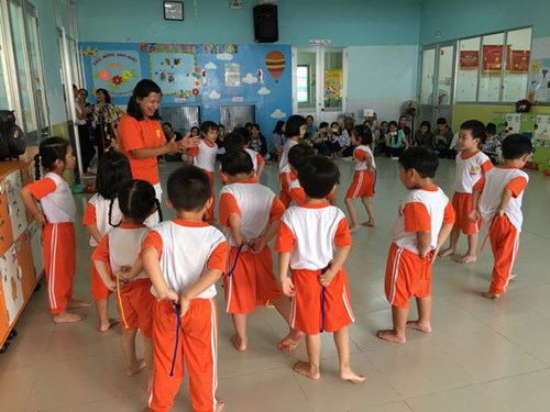 Chuyên đề xây dựng và sử dụng môi trường giáo dục lấy trẻ làm trung tâm cấp quận
