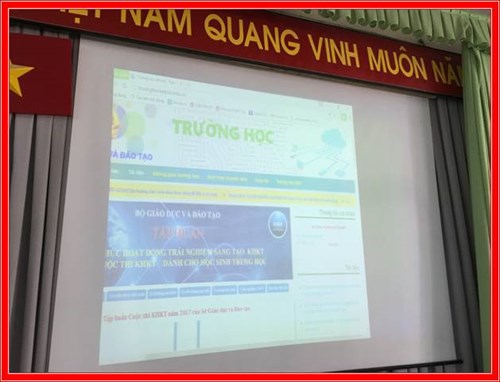 Tập huấn chuyên đề “Trường học kết nối” cấp tiểu học năm học 2016-2017