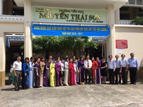 HỘI THI Giáo viên dạy giỏi cấp Tiểu học Quận 3 năm học 2016- 2017 Vòng 1 chấm thi thực hành trên lớp
