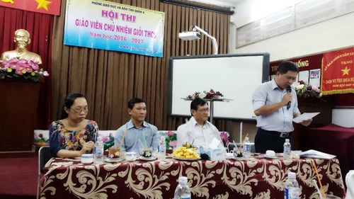Hội thi Giáo viên chủ nhiệm Giỏi cấp trung học cơ sở năm học 2016 - 2017