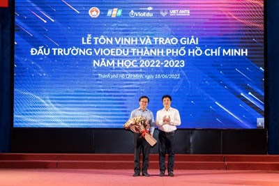 Lễ tôn vinh và trao giải Đấu trường Toán học Vioedu năm học 2022-2023