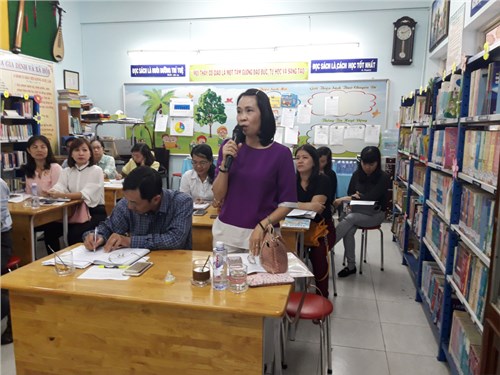 Giao ban chuyên môn tiểu học tháng 01-2018