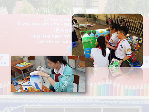  Hội thi NÉT VẼ XANH - Quận 5 năm học 2018-2019.