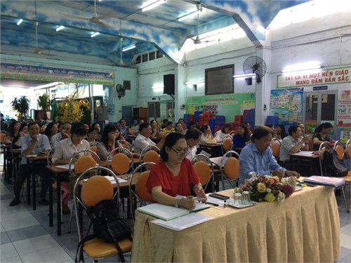 Sơ kết học kỳ i năm học 2019- 2020 cấp tiểu học
