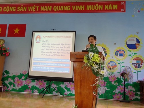 Tập huấn chuyên đề dạy học môn Địa Lý cấp học Trung học cơ sở
