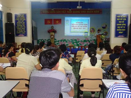 Tập huấn chuyên đề chăm sóc Mắt học đường