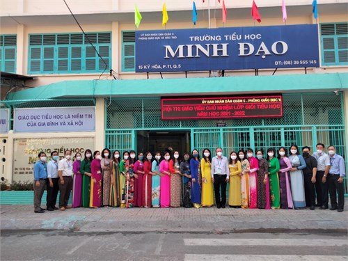 Hội thi giáo viên chủ nhiệm lớp giỏi bậc tiểu học cấp quận năm học 2021-2022