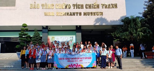 Phòng GDĐT tổ chức cuộc thi  Văn hay Chữ tốt  lần thứ 21 cấp quận tại Bảo tàng Chứng tích chiến tranh vào sáng ngày 12/11/2020.