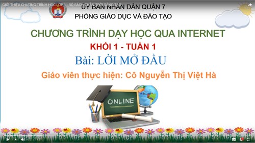 Link bài giảng trực tuyến