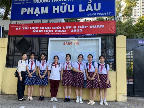 THCS: Tổ chức Kỳ thi học sinh giỏi lớp 9 cấp quận năm học 2022-2023