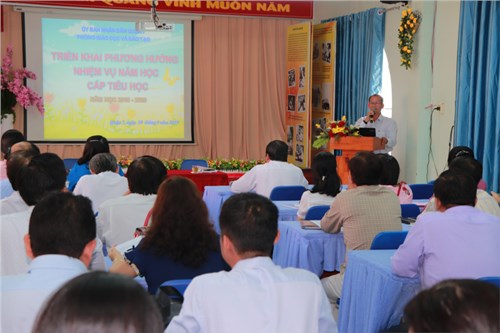 Hội nghị tổng kết và triển khai nhiệm vụ Giáo dục tiểu học năm học 2019-2020
