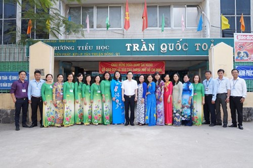 Đánh giá ngoài tại trường Tiểu học Trần Quốc Toản

