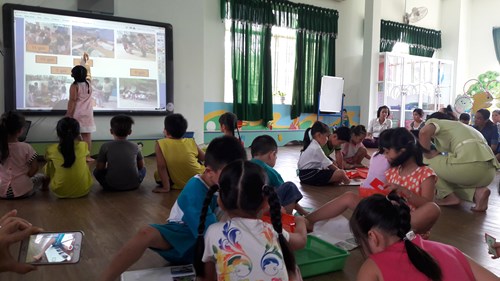 Chuyên đề  Hướng dẫn thực hiện tổ chức hoạt động cho trẻ trên bảng tương tác 