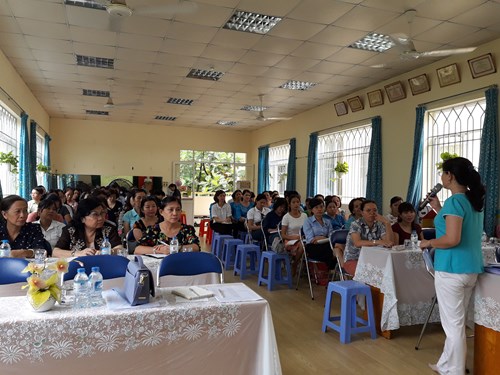 Họp giao ban Cán bộ quản lý trường Mầm non ngoài công lập và Chủ nhóm/lớp độc lập