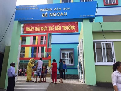 Sáng 05/9/2016 các trường mầm non trên địa bàn Quận 8 tổ chức Ngày hội bé đến trường