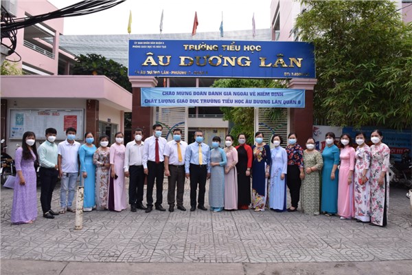 Khảo sát chính thức - Kiểm định chất lượng tại Trường Tiểu học Âu Dương Lân (ngày 17 và ngày 18 tháng 11 năm 2021)