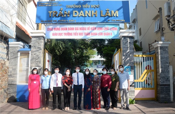Khảo sát sơ bộ - Kiểm định chất lượng tại Trường Tiểu học Trần Danh Lâm (ngày 24 tháng 12 năm 2021)