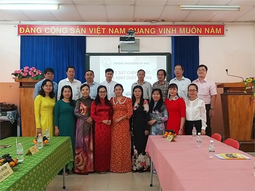 Khảo sát chính thức - Trường Trung học cơ sở Dương Bá Trạc