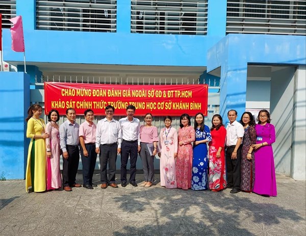 Khảo sát chính thức - Trường Trung học cơ sở Khánh Bình