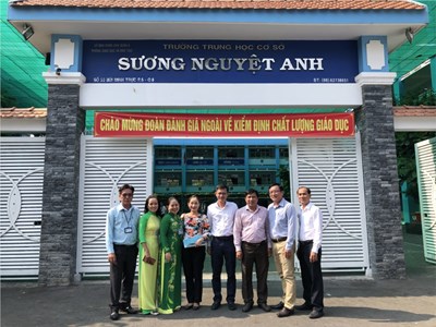 Khảo sát sơ bộ - Trường Trung học cơ sở Sương Nguyệt Anh
