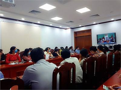 Buổi tập huấn trực tuyến về công tác phòng, chống dịch bệnh viêm đường hô hấp cấp do chủng mới vi rút Corona (nCoV) gây ra .