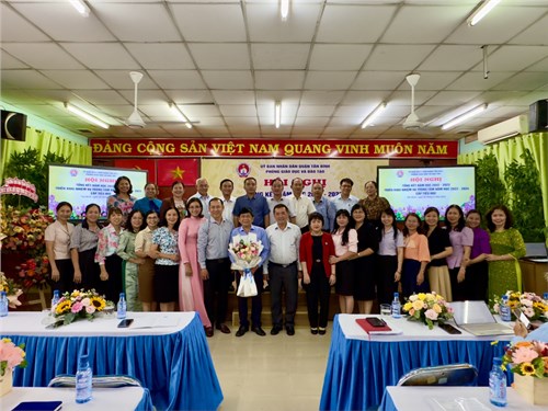 Hội nghị Tổng kết năm học 2022-2023 và Triển khai nhiệm vụ trọng tâm năm học 2023-2024, cấp Tiểu học