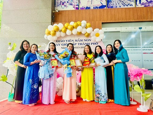Hội thi  Giáo viên giỏi Thành phố  năm học 2023-2024